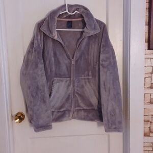 Champion jacket fleece women's size XXLARGE gray